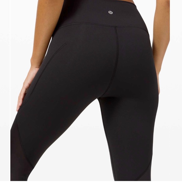 Lululemon Wunder Under High-Rise Tight 25" *Chiffon Mesh - Picture 3 of 15